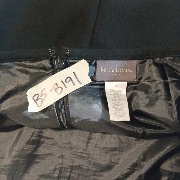 Liz claiborne Suits  Pencil  Skirt With Plaid On Edge Woman Size 14 - Picture 12 of 12